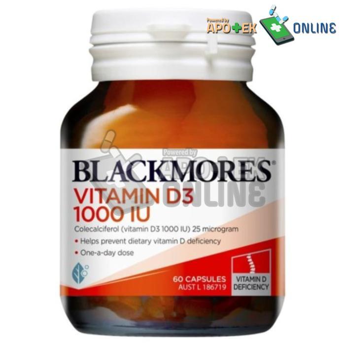 BLACKMORES VIT D3 1000IU 60 CAPSUL