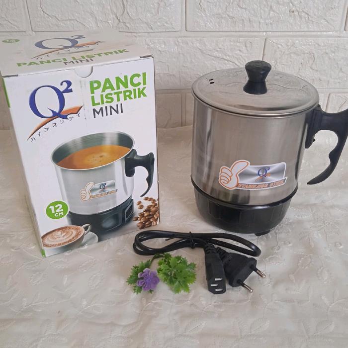 PANCI LISTRIK MINI UKURAN 12 CM / TEKO LISTRIK MINI / MUG LISTRIK MINI KAPASITAS 1 LITER / PANCI