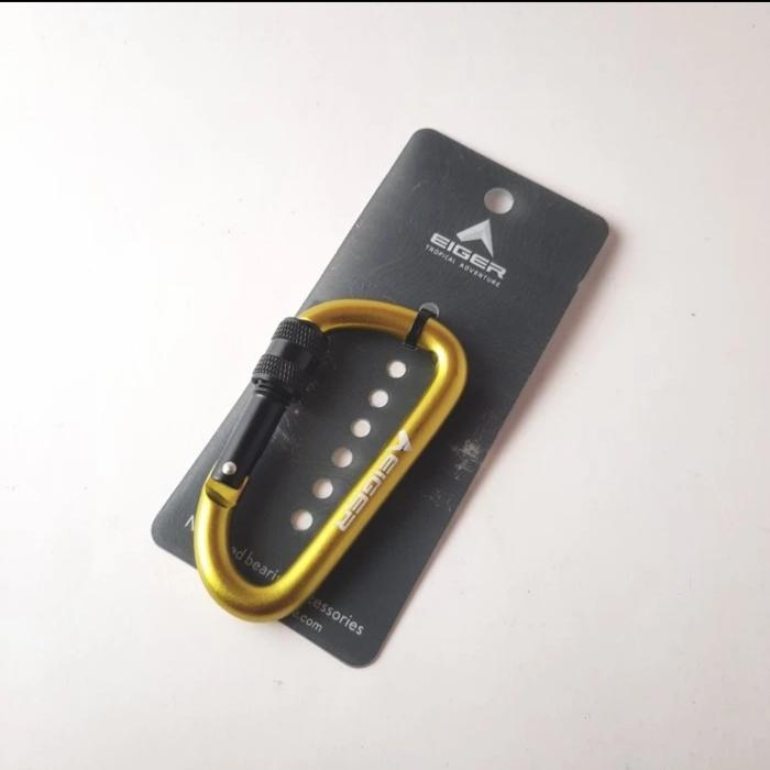 Ada Stok Eiger 8 Mm D Carabiner WScrew Lock 2183