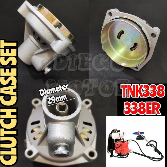 TL33 338 Clutch case rumah kampas kopling klos mesin potong rumput