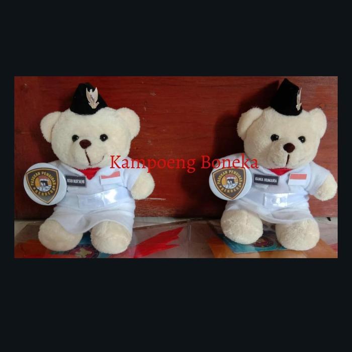 Boneka Paskibra 12cm Plastik