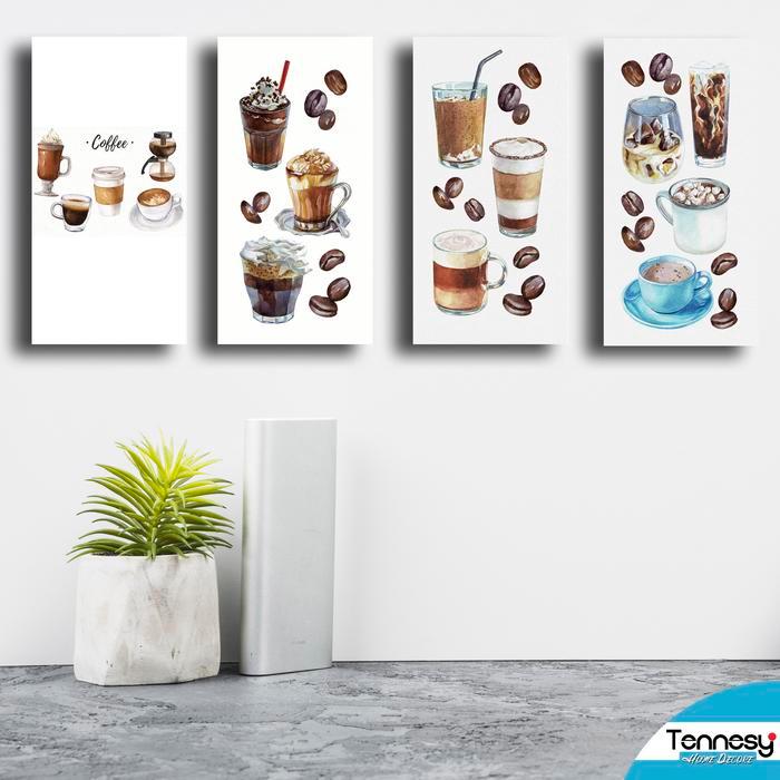 HIASAN DINDING WALL DECOR PAJANGAN POSTER DEKORASI KAMAR RUMAH COFFEE KOPI DRINK PAJANGAN POSTER