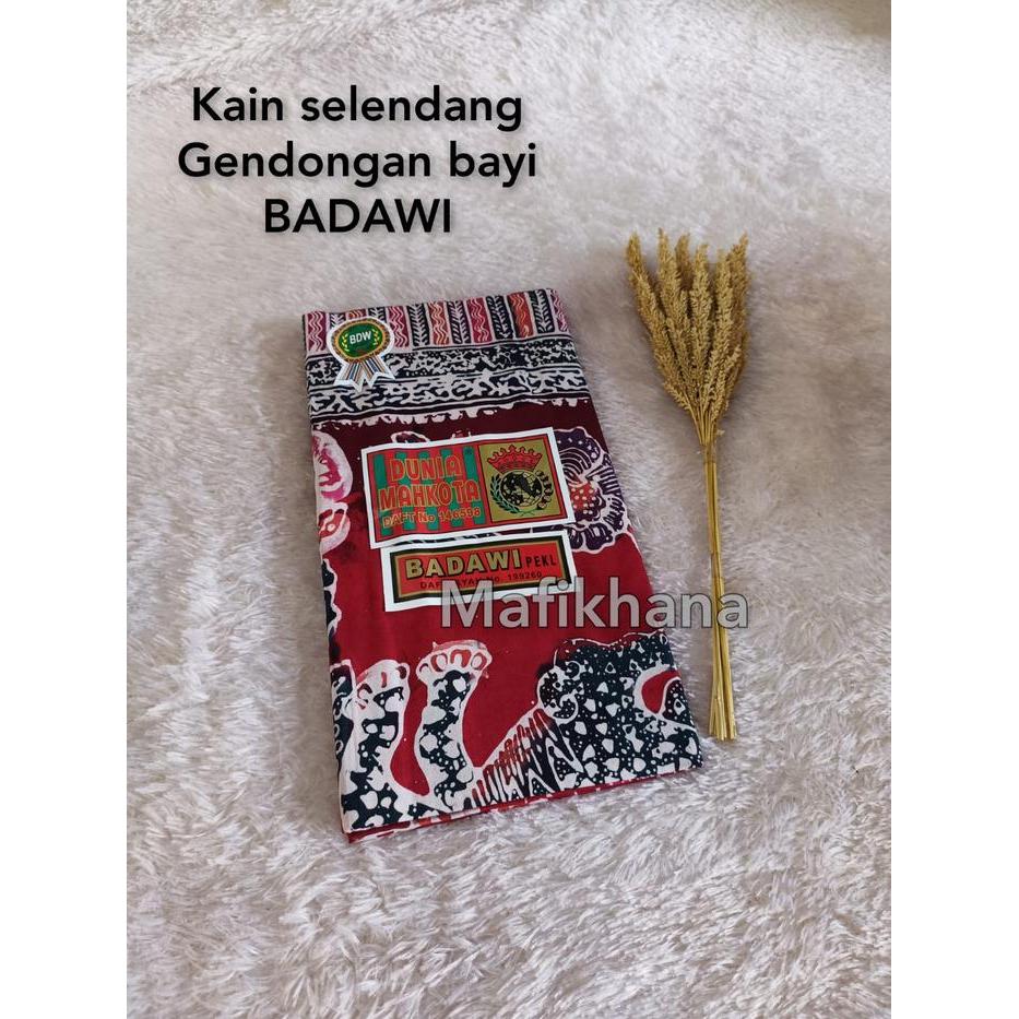 kain selendang kain gendongan bayi badawi