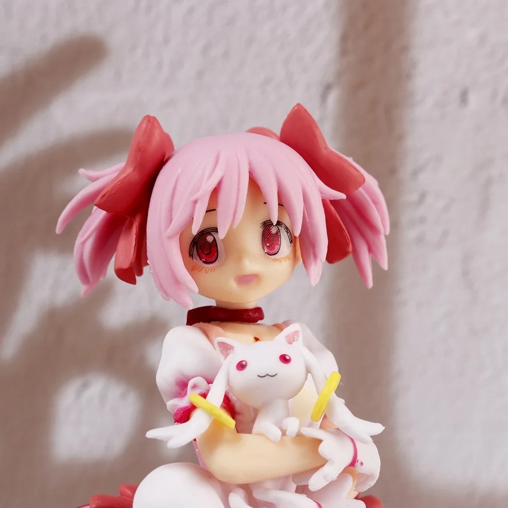 18cm Action Figure Puella Magi Madoka Magica Anime Figure Kaname Madoka Magic Girl Model Decor