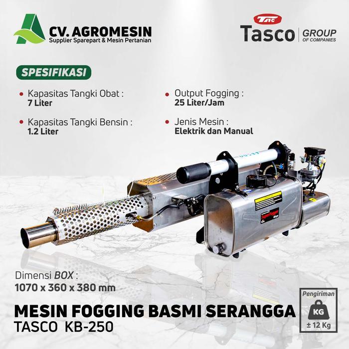 FOGGING BESAR 2 FUNGSI SUPER FOGGER TASCO KB250 MESIN BASMI NYAMUK PROMO TERMURAH