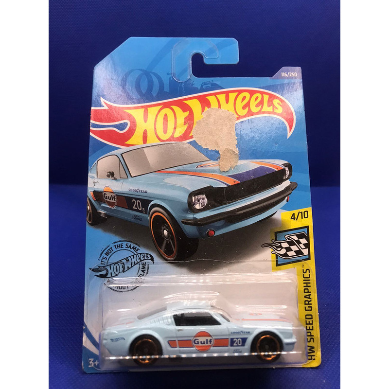 Hot Wheels 65 Mustang 2+2 Mustang Fastback Gulf