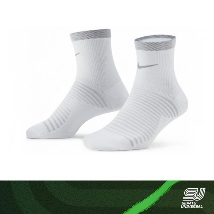 Nike Spark Lightweight Ankle Running Socks White