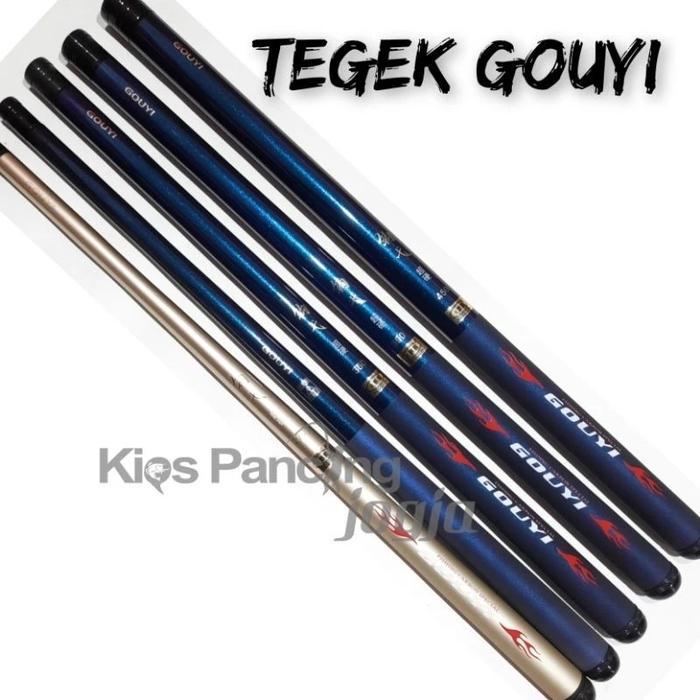 Joran Tegek Gouyi 270 300 360 390 450 Carbon Ruas Pendek