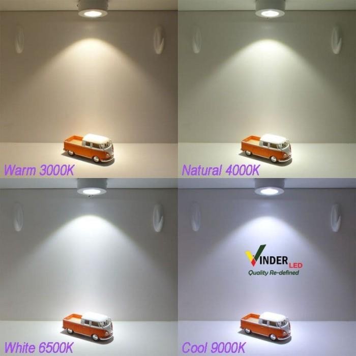 Pilihan- Vinder Lampu Led Downlight Outbow 5W Slim Series - Natural White 4000K