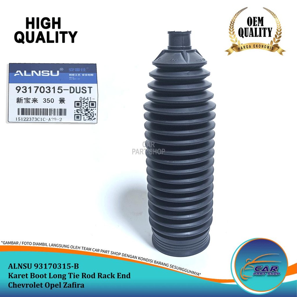 Karet Boot Long Tie Rod Tirod Terod Rack End Chevrolet Opel Zafira
