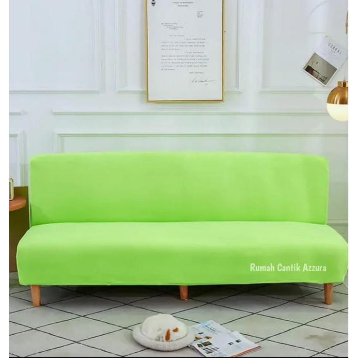 Cover Sofa Bed Informa Sarung Sofabed Elastis Bahan Polyester Import