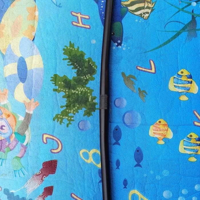 Handlebar Flatbar 25.4 Stang Flat Bar Hitam Alloy