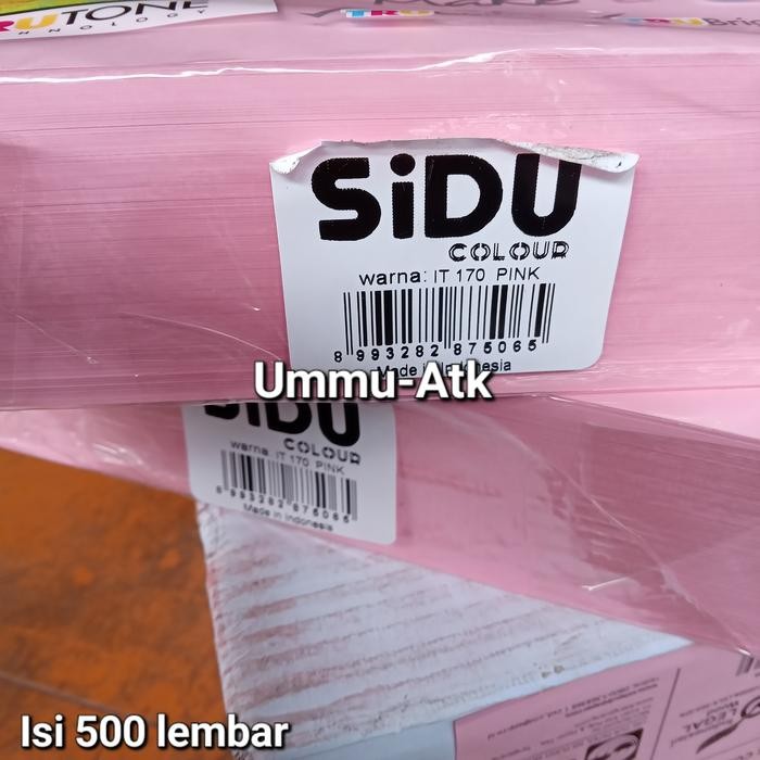 

NEW PRODUK SINAR DUNIA. KERTAS WARNA A4 80GSM. IT 170 PINK. WARUNG ARA67