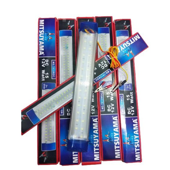 Lampu Led DC 12 Volt Super Terang - Lampu Darurat Multifungsi - Lampu Led Emergency Cahaya Putih