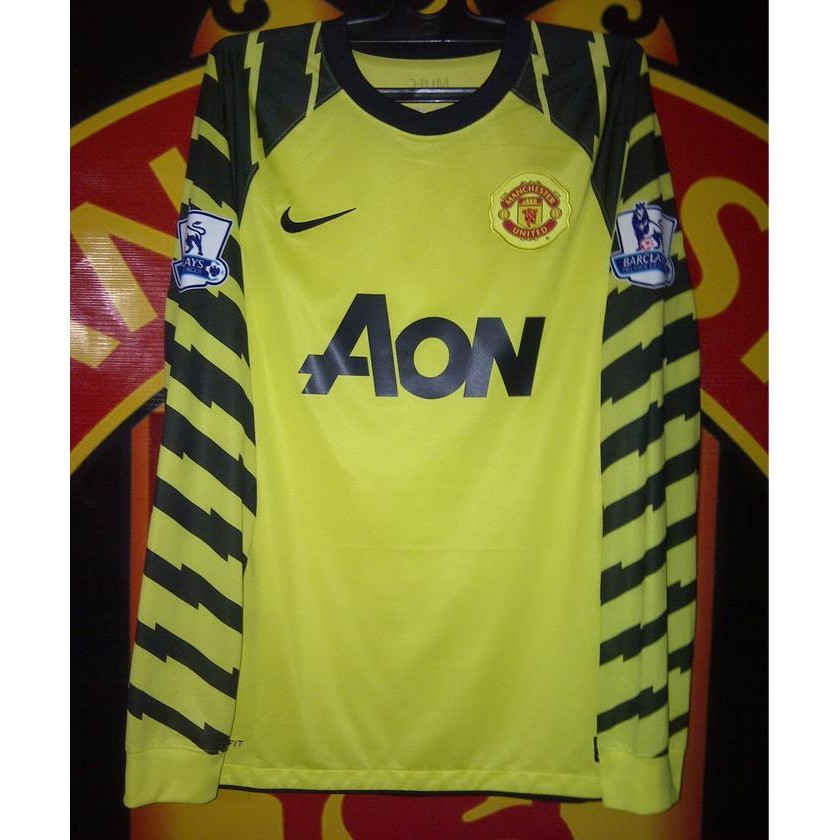 Jersey Manchester United Original Goalkeeper 2010-2011 Signed best seller