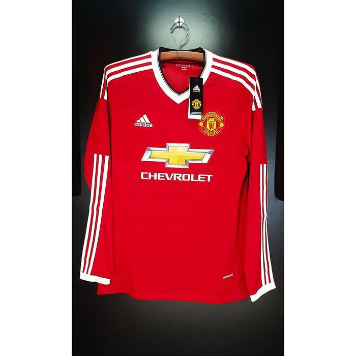 Manchester United 2015-16 Home LS. MEDIUM. BNWT. Original Jersey. Adidas AC1416 best seller