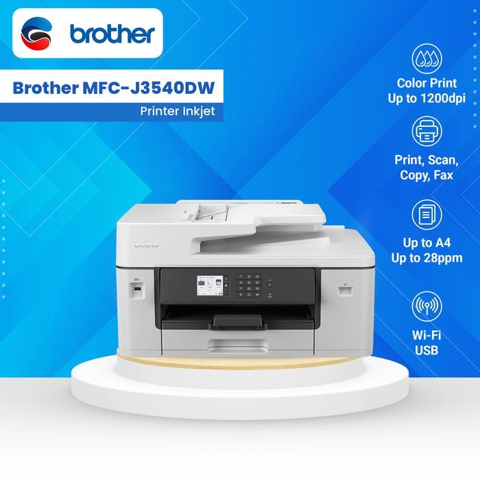 BROTHER Printer A3 Inkjet MFC J3540DW J3540 DW J 3540DW Duplex Wifi