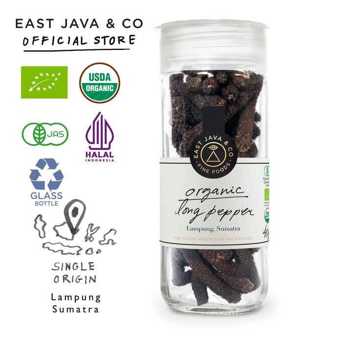 

Pilihan- East Java & Co Organic Long Pepper - 40G (Cabai Jawa Kering Organik)