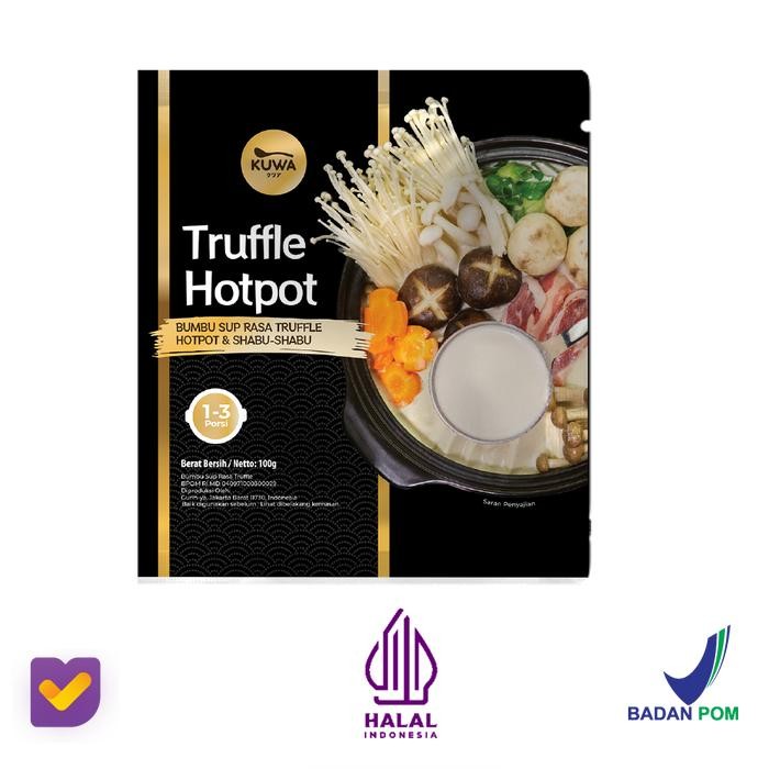 

Pilihan- Kuwa Truffle Hotpot - Kaldu Sup Rasa Truffle - 100G