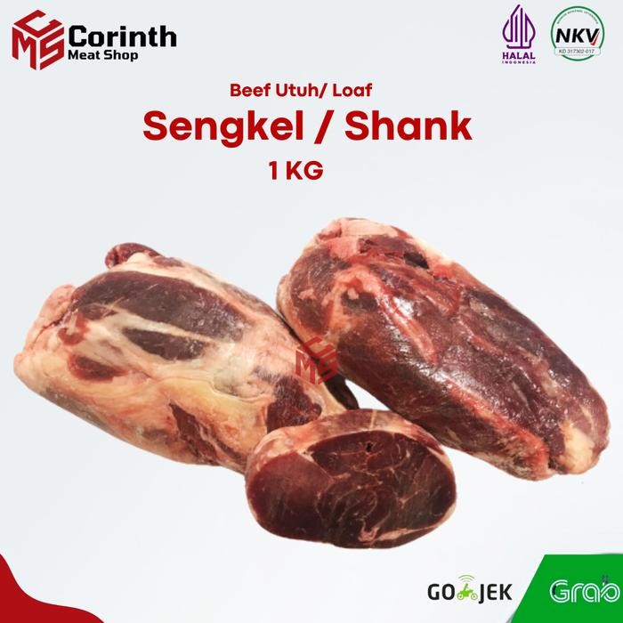 

Pilihan- Sengkel Aus Utuh / Aus Beef Shank / Halal / Sehat / Bersih / Nkv