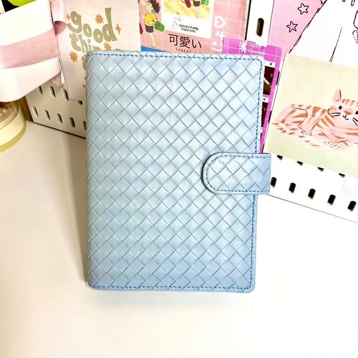 

Bananas Bindery Binder/Paket Nabung Woven Anyaman A6 6Ring Budgetting Tracker