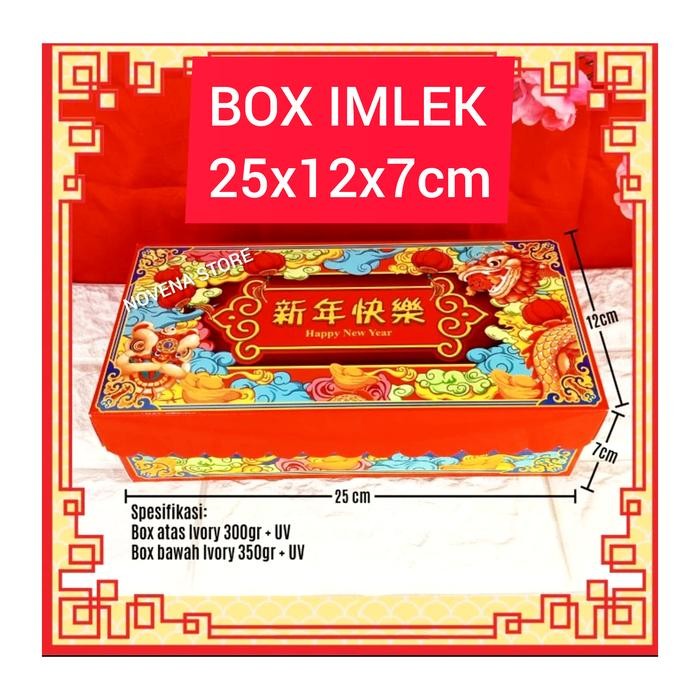 Box Kotak Dus Hampers Kue Brownies Bolu Imlek Motif 19