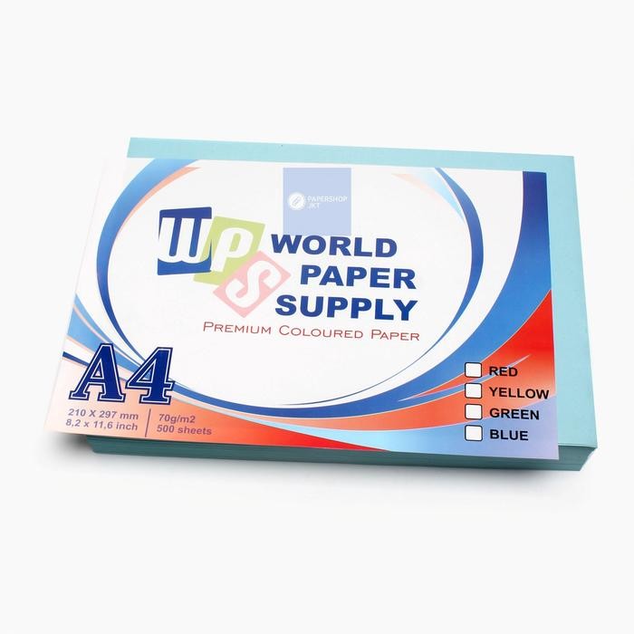 

WPS Kertas HVS A4 Warna 70gr