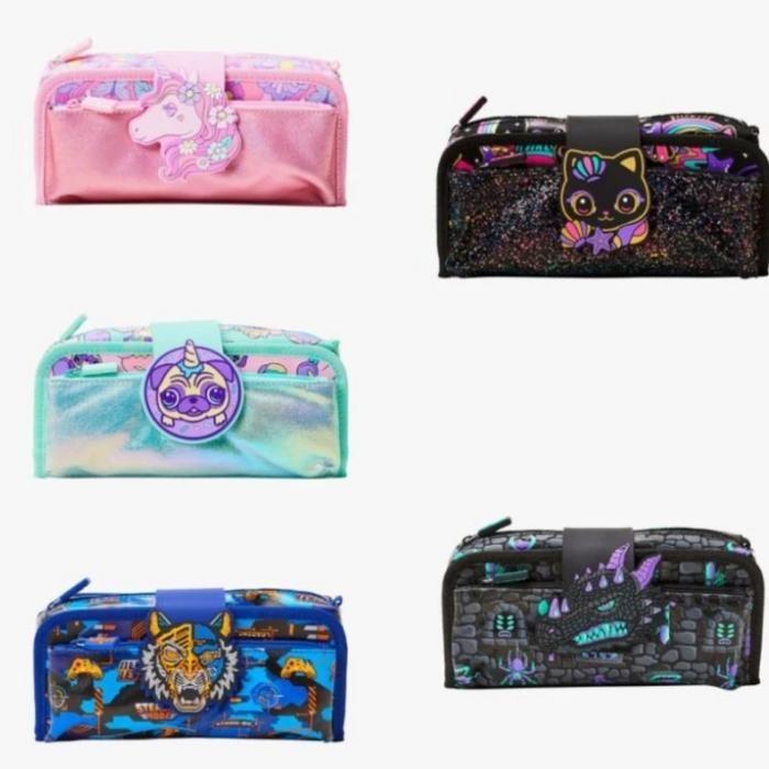 PENCIL CASE SMIGGLE UTILITY ASTRONAUT BEYOND, HEY UNICORN, TIGER/KADO