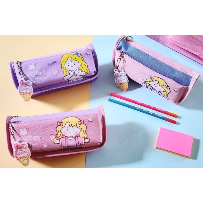 

TEMPAT PENSIL PEN CASE ANAK DOMPET SLETING GAMBAR LUCU BAGUS