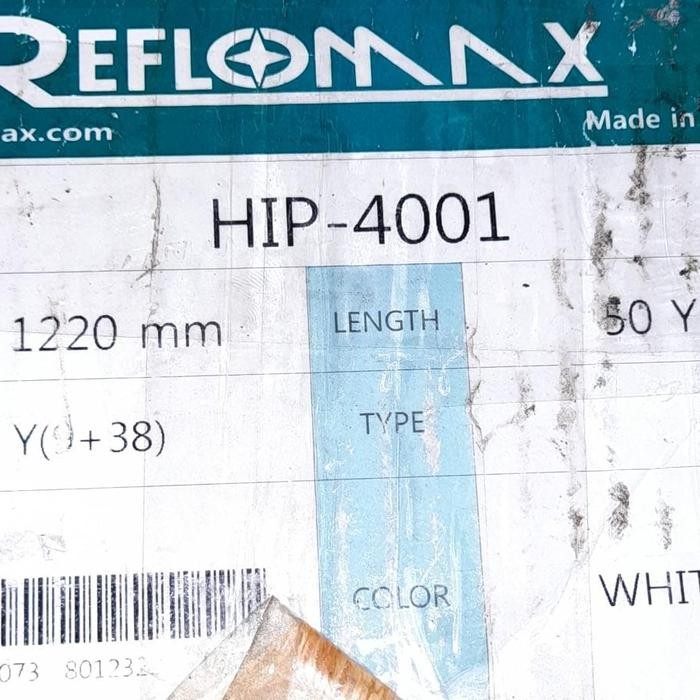 

Reflektive Tape White,Size:2"X 50 Yrd