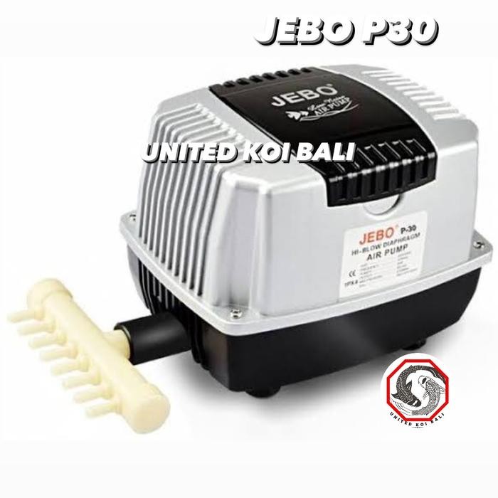 JEBO P30 JEBO P-30 POMPA UDARA AERATOR HI FLOW AIR PUMP BLOWER