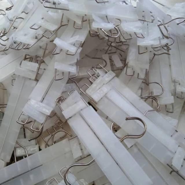 Hanger Jepit Anak Hanger Jepit Dewasa Hanger Jepit 262 Hanger Celana Rok Hanger Jepit Plastik ( 12