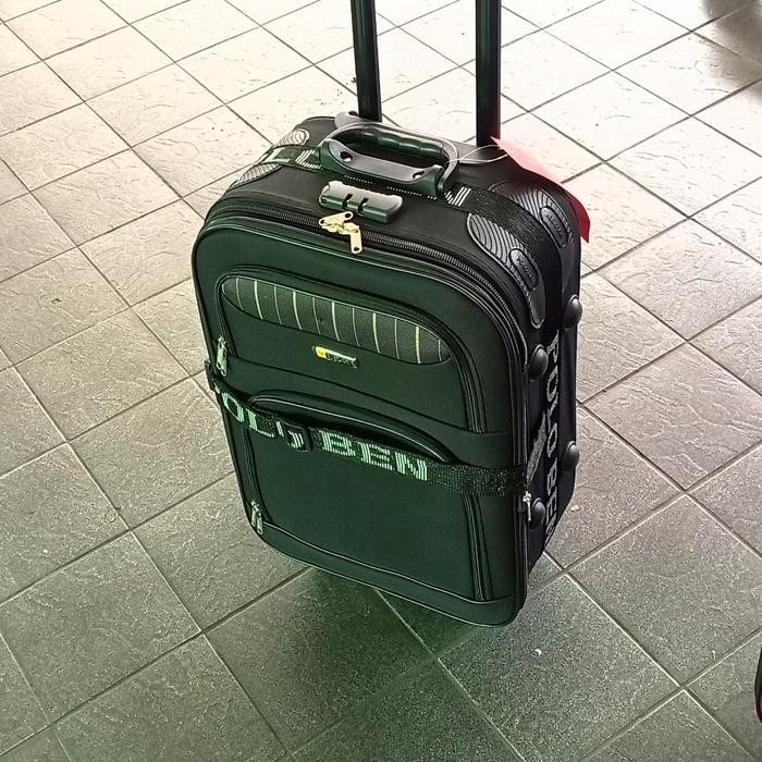 Koper Polo 24 Inch Bahan 24 Inci Kanvas Bagasi