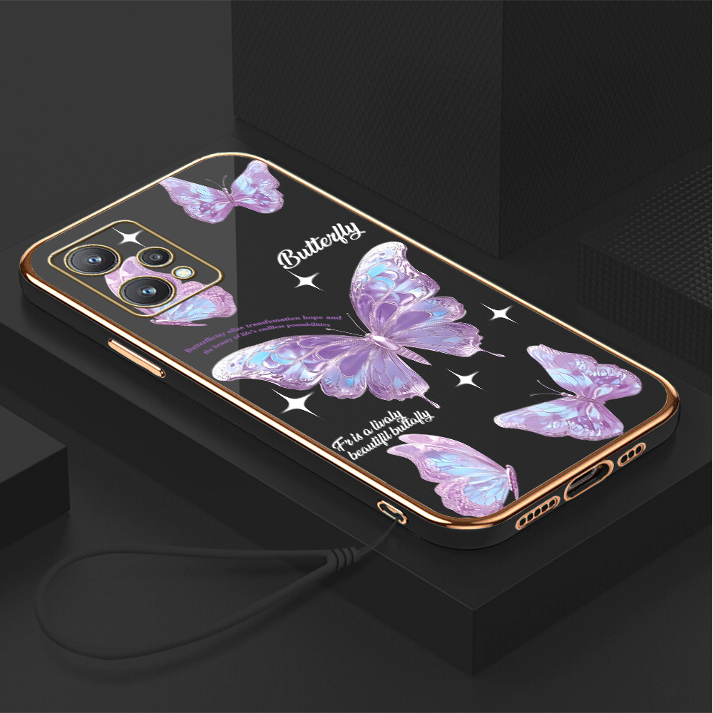 Casing Hp Untuk Realme 9 Pro Lokal Stock Lanyard Gratis Phone Case Softcase Kesing Cassing Sofcase K