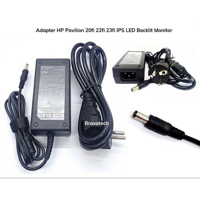 Adaptor Charger HP Pavilion 20fi 22fi 23fi IPS LED Backlit Monitor New