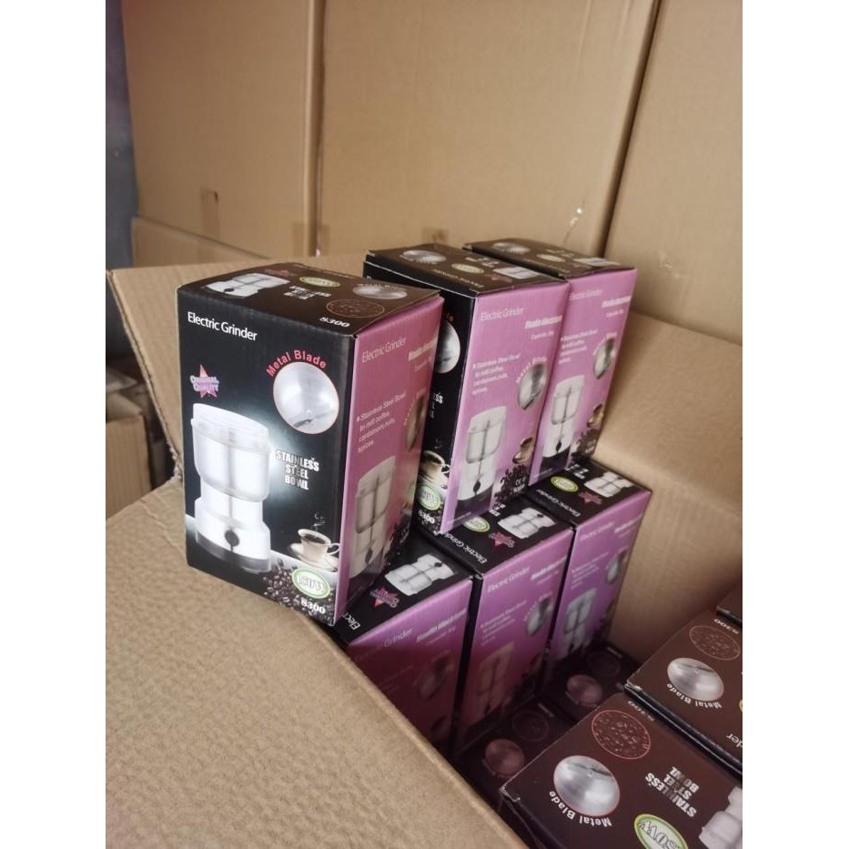 Mollar mini gilingan kopi listrik coffee grinder elektrik bumbu dapur