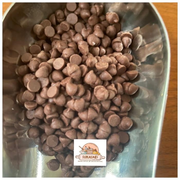 

Pilihan- Tulip Chip Dark 250Gr Chocolate Compound Coklat Chip Drop