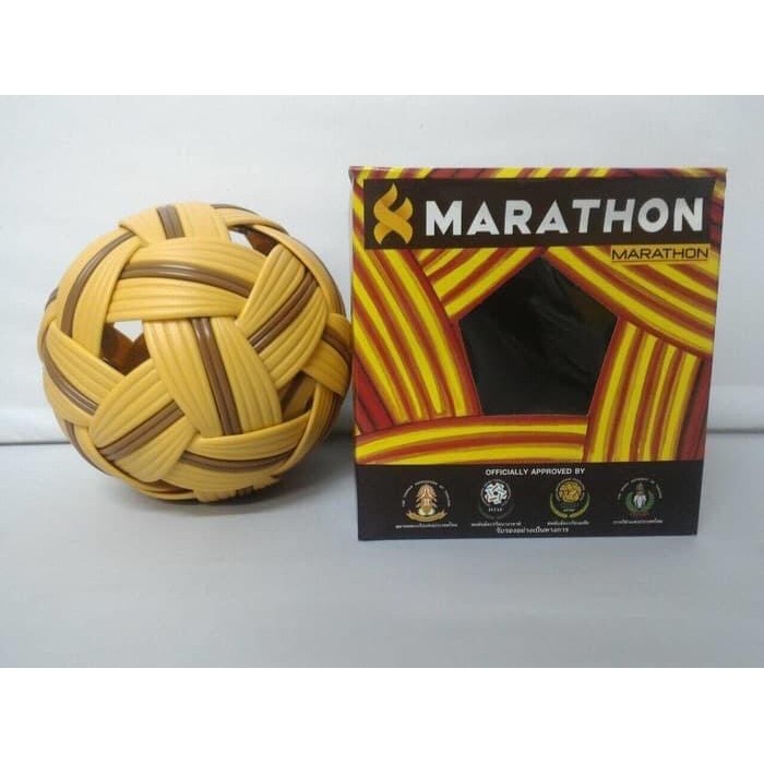 bola sepak takraw original 301 thailand - bola takraw marathon 301 [kualitas terbaik]