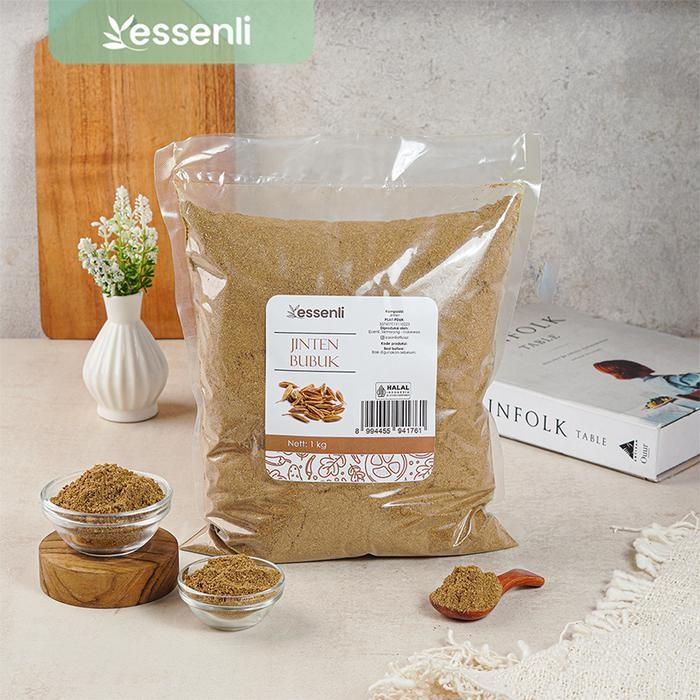 

ASLI ESSENLI Jinten Bubuk / Jintan Bubuk / Cumin Powder 1Kg READY STOCK
