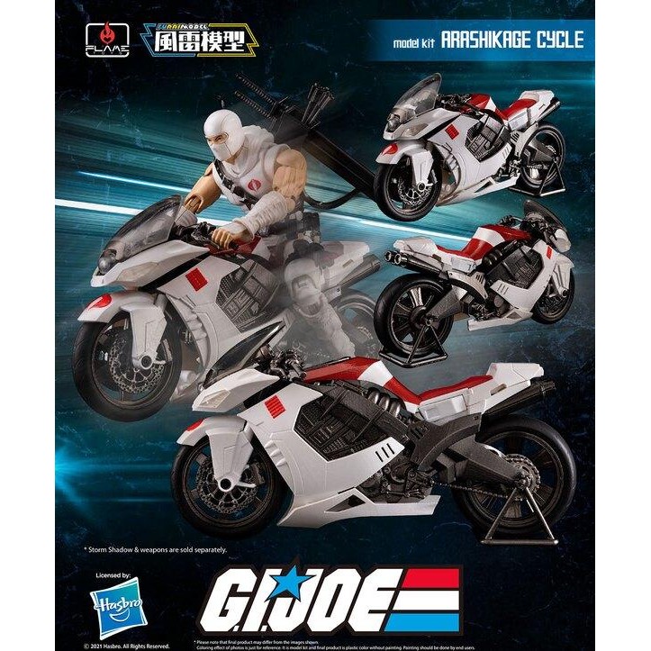 Flame Toys Furai Model 24 Arashikage Cycle for Storm Shadows
