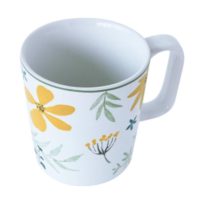 Appetite Set 6 Pcs Mug Pallete Felicia - Kuning