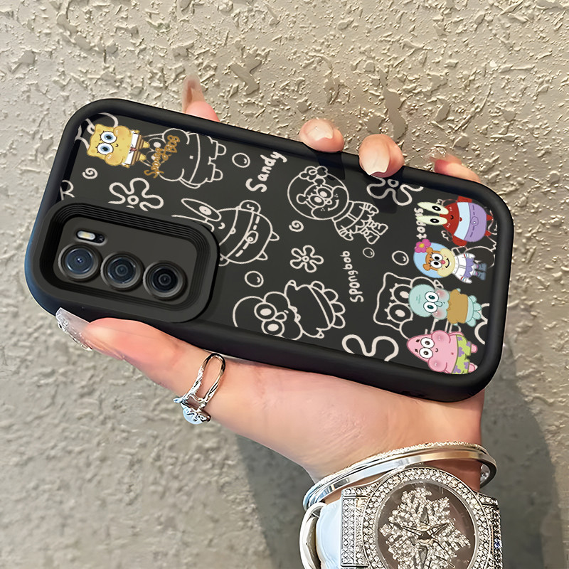 Casing Hp OPPO A16 OPPO A16s OPPO A54s Case Casing Karakter Anime pola HP Kasing Silikon Softcase ma