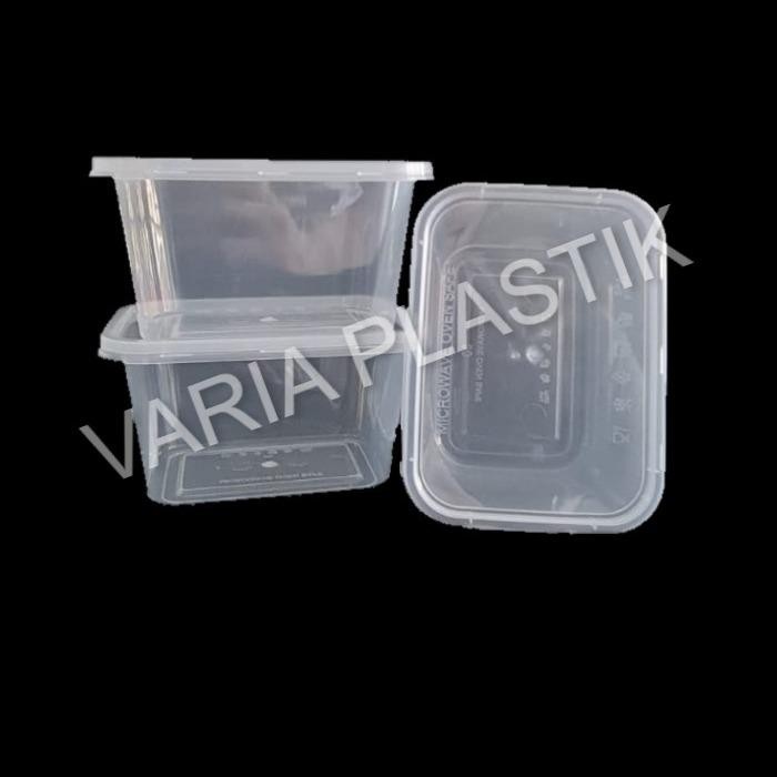 

@500 Kotak Makan Plastik Thinwall 300 ml / Food Container Dos