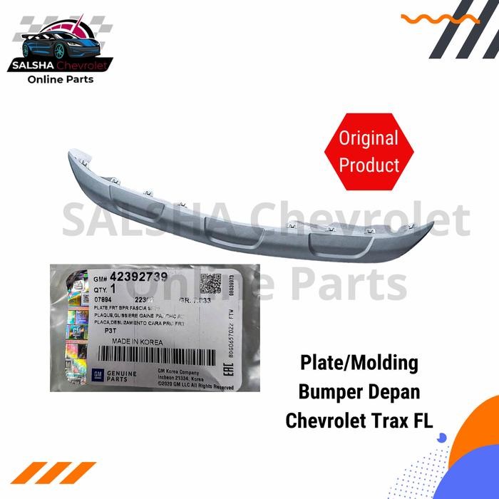 PLATE FRT BUMPER LOWER PLATE BUMPER BAWAH CHEVROLET TRAX FL ORIGINAL