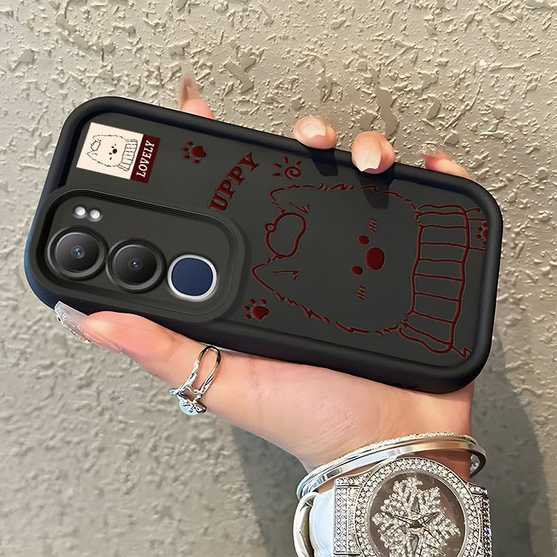 Casing Hp Untuk VIVO Y19s Y29 5G Y19s Pro Case Anak anjing Softcase Silikon Kesing Rasakan mesin tel