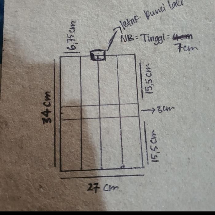 

Akrilik Laci Tempat Uang