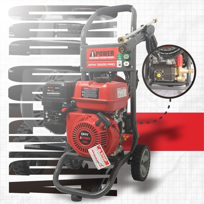 Ready AIPOWER JET CLEANER DAN HIGH PRESSURE WASHER APW3500 PRO