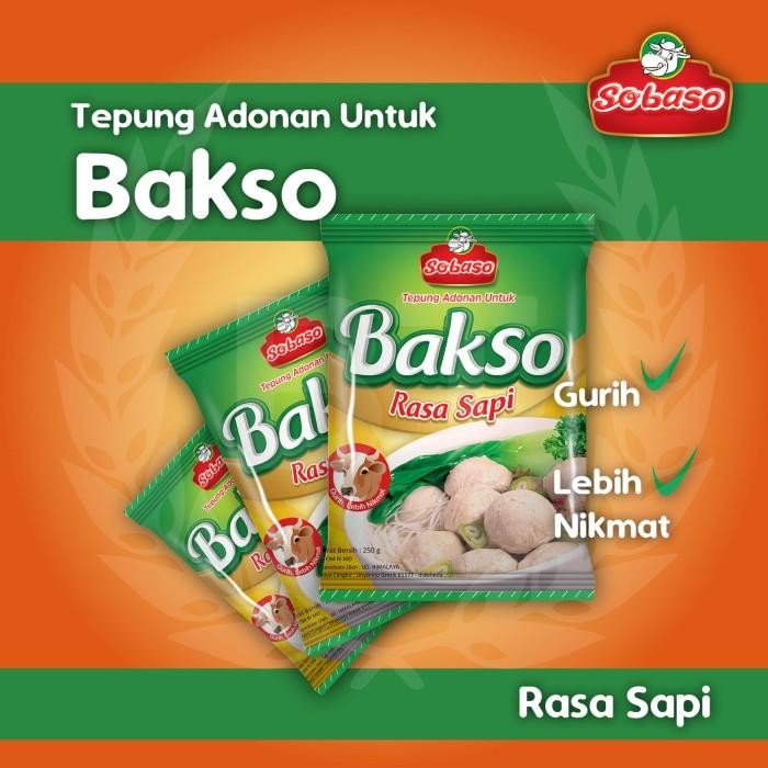 

TERMURAH Sobaso Tepung Adonan Rasa Sapi (1pack isi 4pc) READY STOCK