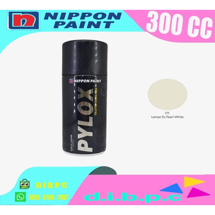 Pilihan- 300Cc 171 Lemari Es Pearl White Pylox Cat Semprot Nippon Paint