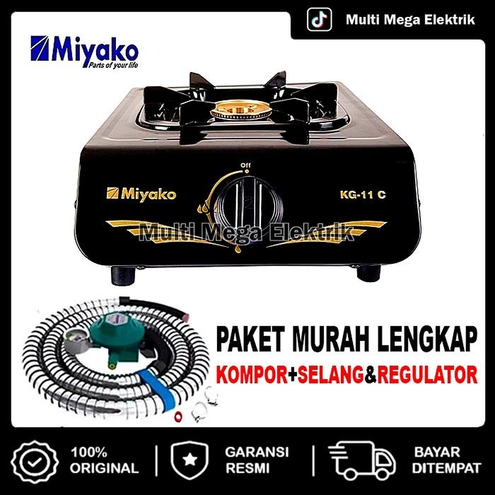 Cypruz Iron Store - Kompor Gas Miyako 1 Tungku Kg 11 C / Kompor 1 Tungku / Kompor Satu Tungku /